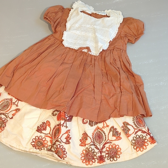 Nannette Other - Vintage Girls Dress‎ & Matching Skirt
